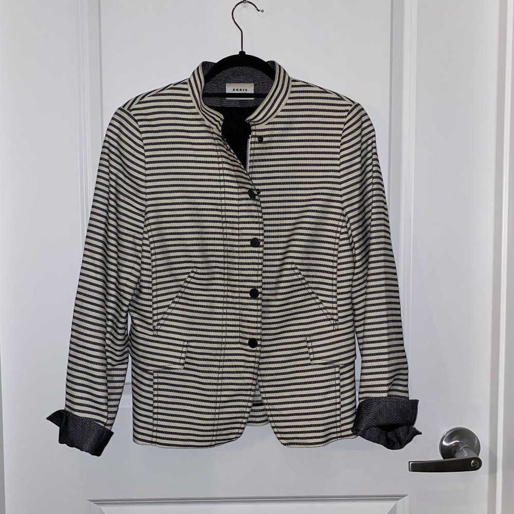 Akris Punto Striped Blazer